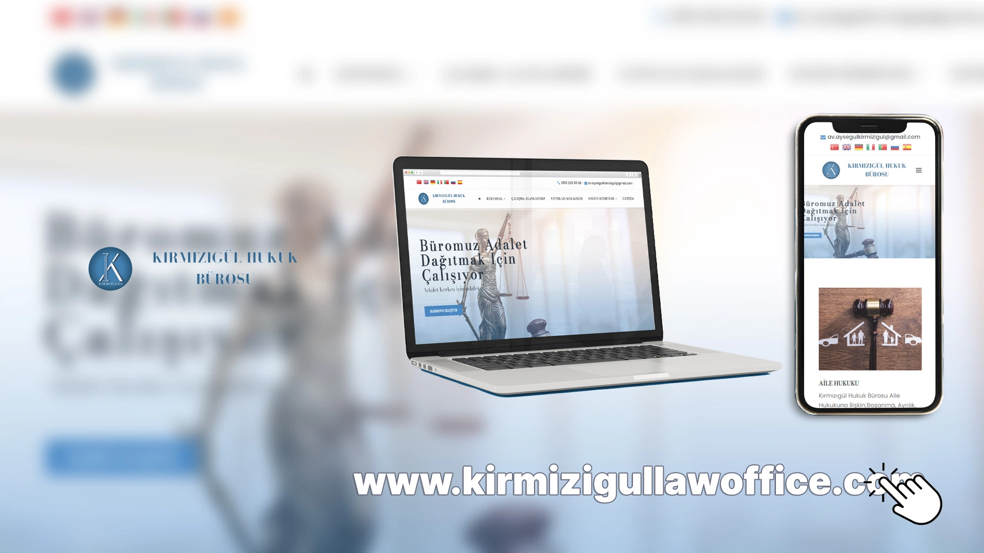 KırmızıGül Hukuk Bürosu - Web