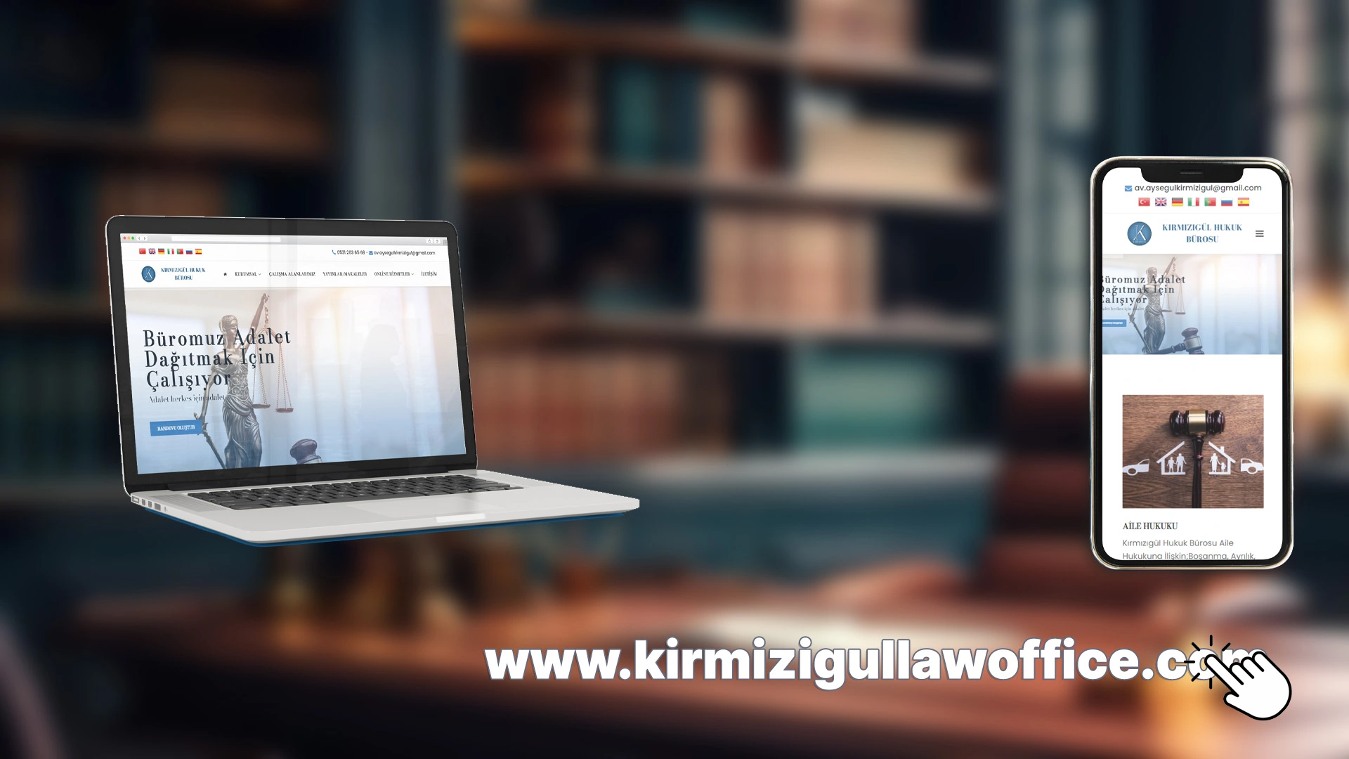 KırmızıGül Hukuk Bürosu - Web